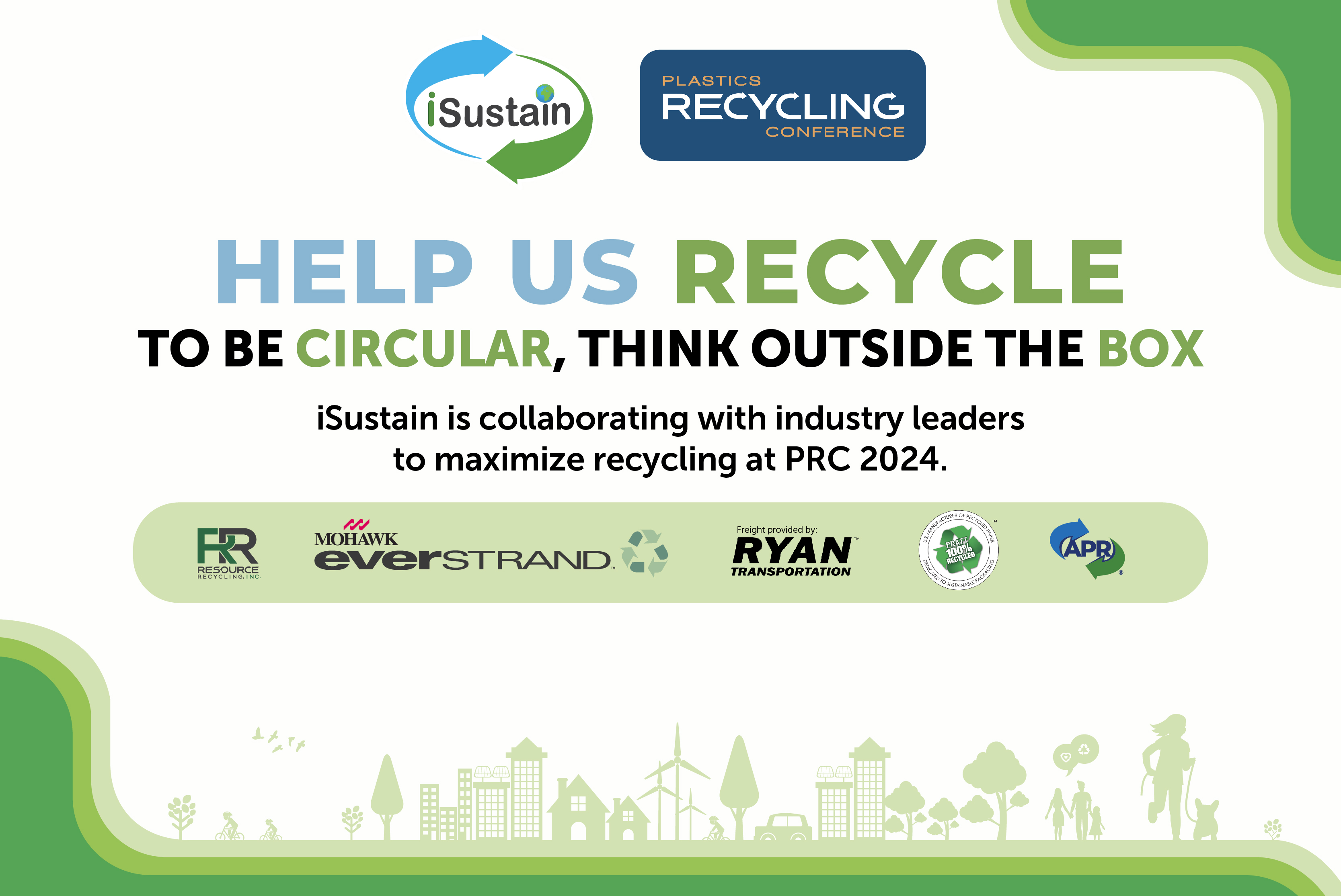 iSustain: Leading the Charge in On-Site Recycling at the 2024 Plastics Recycling Conference